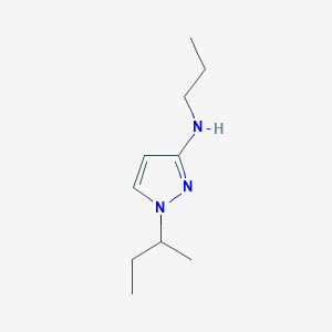 1-(butan-2-yl)-N-propyl-1H-pyrazol-3-amine