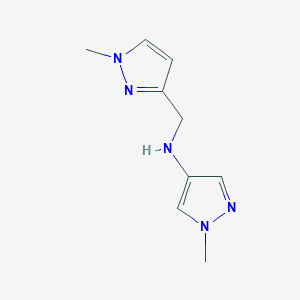 1-Methyl-N-[(1-methyl-1H-pyrazol-3-YL)methyl]-1H-pyrazol-4-amine