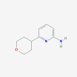 6-(Oxan-4-yl)pyridin-2-amine