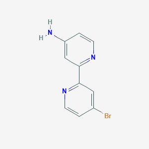 4'-Bromo-[2,2'-bipyridin]-4-amine