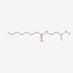 molecular formula C12H24O3 B11741054 3-Hydroxybutyl octanoate CAS No. 43201-95-2