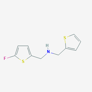 [(5-Fluorothiophen-2-yl)methyl][(thiophen-2-yl)methyl]amine