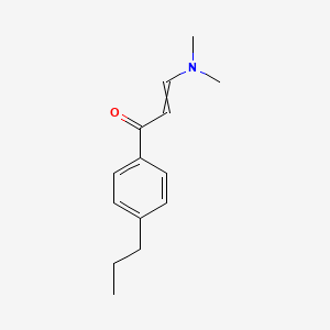 3-(Dimethylamino)-1-(4-propylphenyl)prop-2-en-1-one