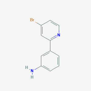 3-(4-Bromopyridin-2-yl)aniline