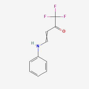 3-Buten-2-one, 1,1,1-trifluoro-4-(phenylamino)-