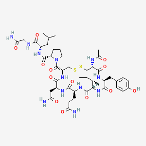 molecular formula C45H68N12O13S2 B1174132 N-Acetyloxytocin CAS No. 10551-48-1