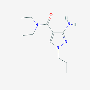 3-Amino-N,N-diethyl-1-propyl-1H-pyrazole-4-carboxamide