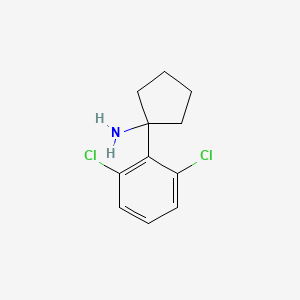 1-(2,6-Dichlorophenyl)cyclopentanamine