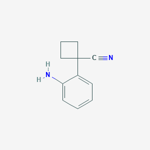 1-(2-Aminophenyl)cyclobutanecarbonitrile