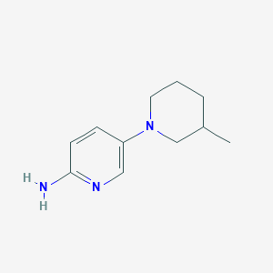 5-(3-Methylpiperidin-1-yl)pyridin-2-amine