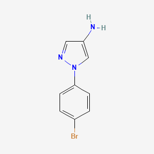 1-(4-Bromophenyl)-1H-pyrazol-4-amine