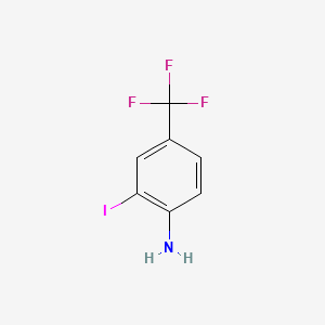 B1174171 4-Amino-3-iodobenzotrifluoride CAS No. 16344-17-5