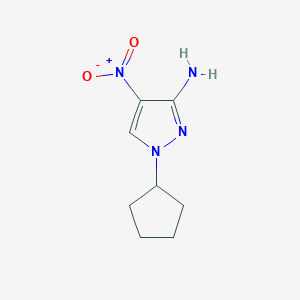 1-Cyclopentyl-4-nitro-1H-pyrazol-3-amine