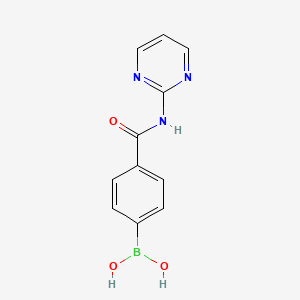 4-(Pyrimidin-2-ylcarbamoyl)phenylboronic acid