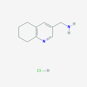 (5,6,7,8-Tetrahydroquinolin-3-yl)methanamine hydrochloride