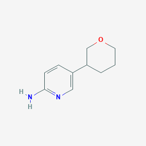 5-(Oxan-3-yl)pyridin-2-amine