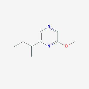 Pyrazine, 2-methoxy-6-(1-methylpropyl)-