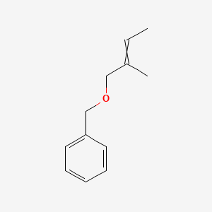 {[(2-Methylbut-2-en-1-yl)oxy]methyl}benzene