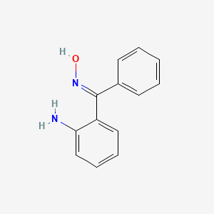 molecular formula C13H12N2O B1174232 (E)-(2-Aminophenyl)(phenyl)methanone oxime CAS No. 15185-37-2