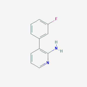 3-(3-Fluorophenyl)pyridin-2-amine