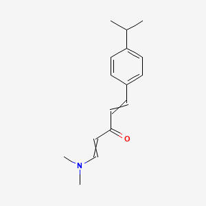 1-(Dimethylamino)-5-[4-(propan-2-yl)phenyl]penta-1,4-dien-3-one