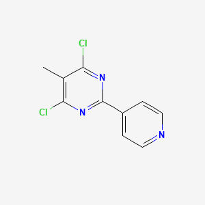 4,6-Dichloro-5-methyl-2-(pyridin-4-yl)pyrimidine