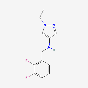 N-[(2,3-difluorophenyl)methyl]-1-ethyl-1H-pyrazol-4-amine