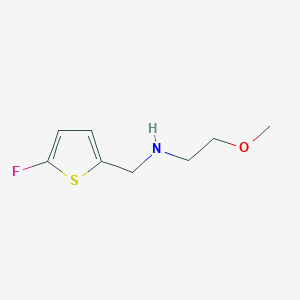 [(5-Fluorothiophen-2-yl)methyl](2-methoxyethyl)amine