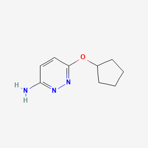 6-(cyclopentyloxy)-3-Pyridazinamine