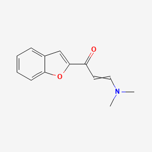 1-(1-benzofuran-2-yl)-3-(dimethylamino)prop-2-en-1-one