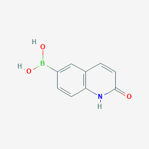 (2-Oxo-1,2-dihydroquinolin-6-yl)boronic acid