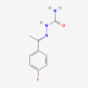 {[1-(4-Fluorophenyl)ethylidene]amino}urea