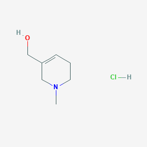 (1-Methyl-1,2,5,6-tetrahydropyridin-3-yl)methanol hydrochloride