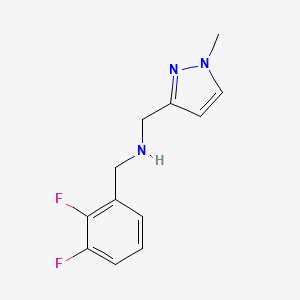 [(2,3-difluorophenyl)methyl][(1-methyl-1H-pyrazol-3-yl)methyl]amine