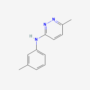 6-methyl-N-(3-methylphenyl)-3-pyridazinamine