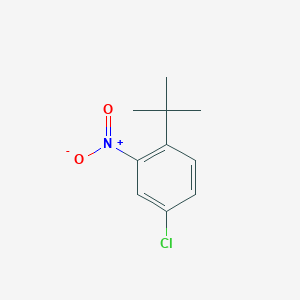 molecular formula C10H12ClNO2 B11742845 1-Tert-butyl-4-chloro-2-nitrobenzene CAS No. 90869-72-0