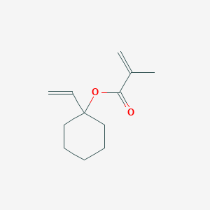 molecular formula C12H18O2 B11743003 1-Vinylcyclohexyl methacrylate 