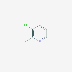 molecular formula C7H6ClN B11743145 3-Chloro-2-vinylpyridine 