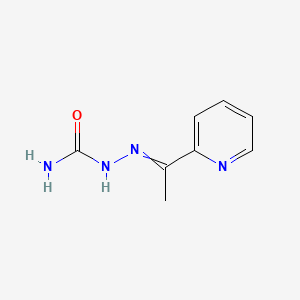 {[1-(Pyridin-2-yl)ethylidene]amino}urea