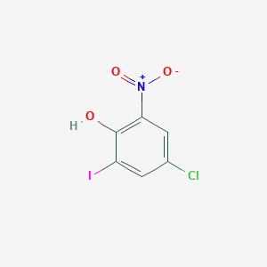 Phenol, 4-chloro-2-iodo-6-nitro-