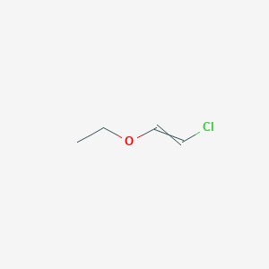 molecular formula C4H7ClO B11743279 1-chloro-2-ethoxyethene 