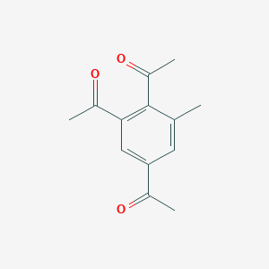 1-(2,4-Diacetyl-6-methylphenyl)ethan-1-one