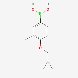 4-(Cyclopropylmethoxy)-3-methylphenylboronic Acid