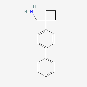 1-(4-Biphenylyl)cyclobutanemethanamine