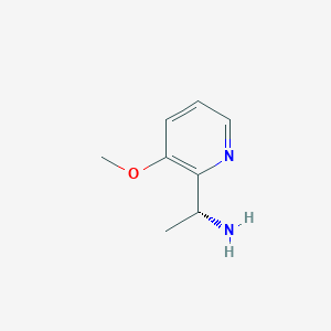 (1R)-1-(3-methoxypyridin-2-yl)ethan-1-amine