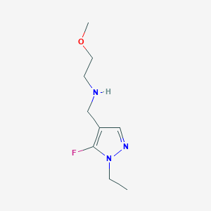 [(1-ethyl-5-fluoro-1H-pyrazol-4-yl)methyl](2-methoxyethyl)amine