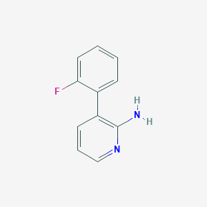 3-(2-Fluorophenyl)pyridin-2-amine