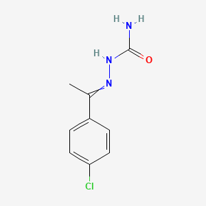 {[1-(4-Chlorophenyl)ethylidene]amino}urea