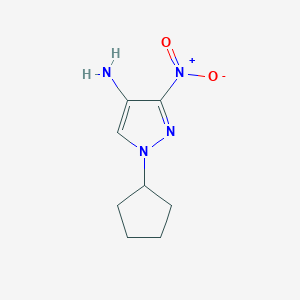 1-Cyclopentyl-3-nitro-1H-pyrazol-4-amine