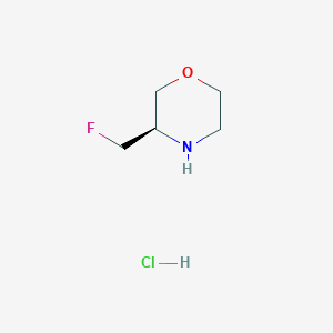 (r)-3-(Fluoromethyl)morpholine hydrochloride